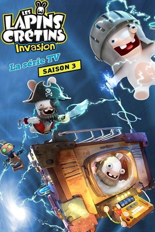 Les Lapins Crétins : invasion saison 3 poster